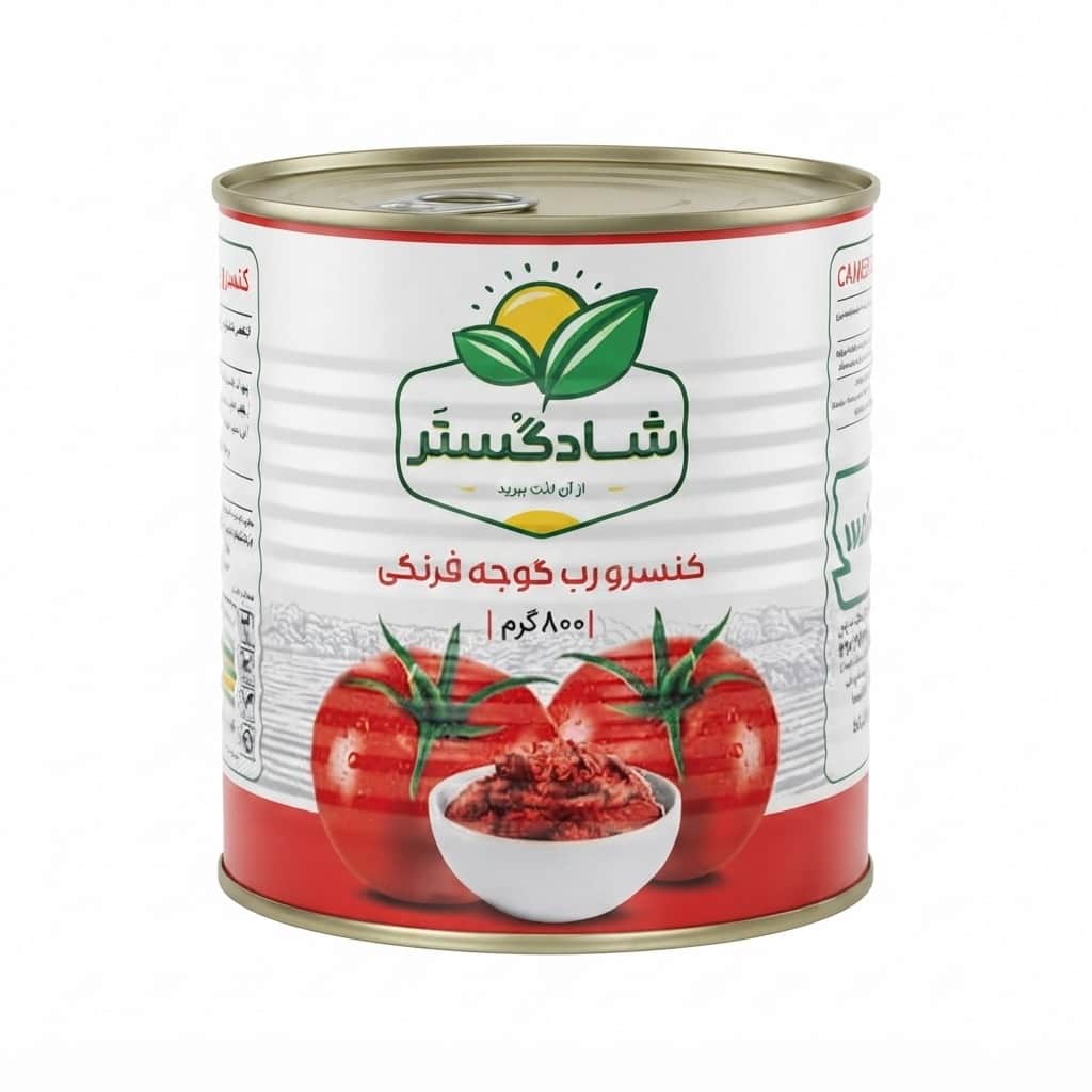 رب گوجه فرنگی شاد گستر با فرمولاسیون استاندارد و طعم دلپذیر